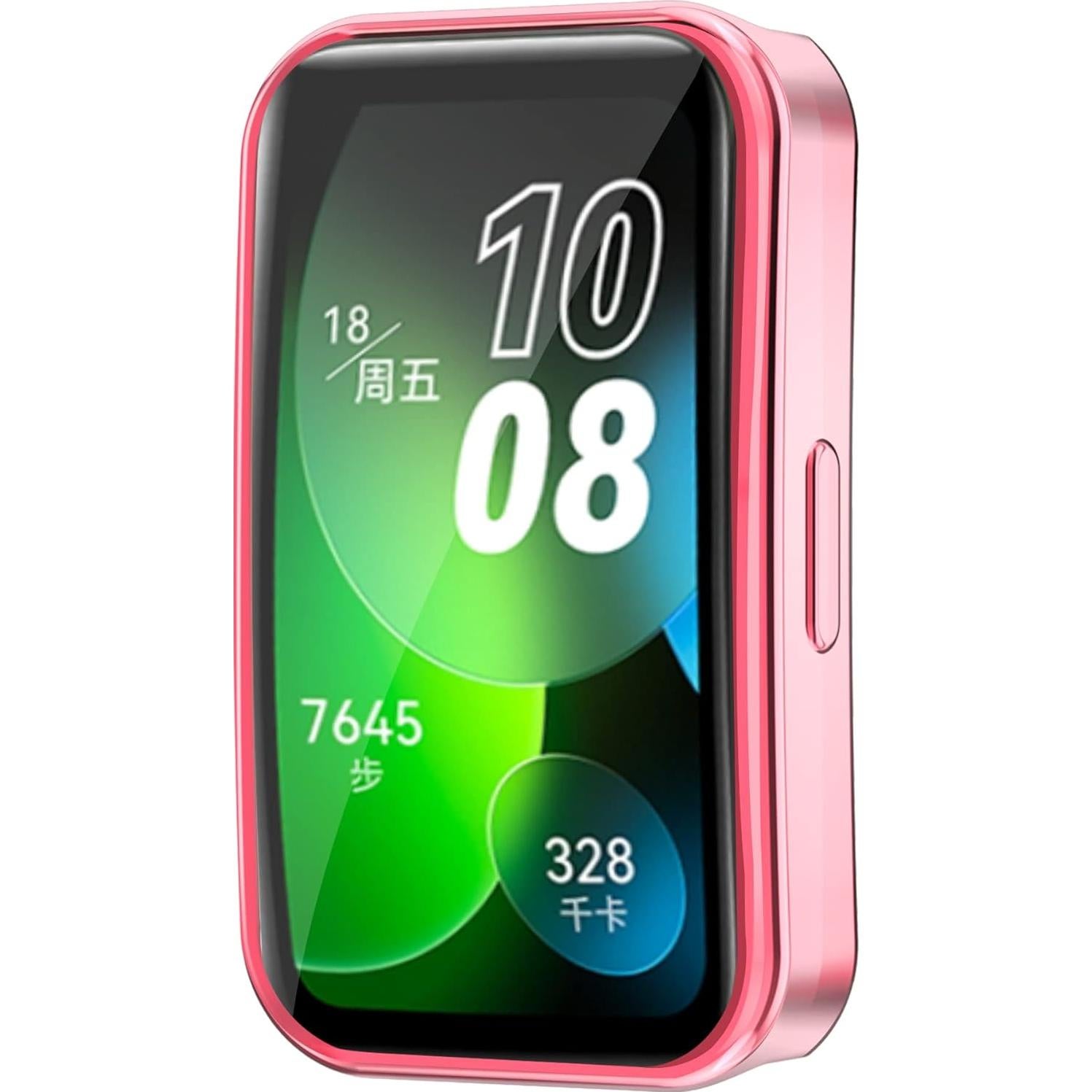Funda Protectora TPU Rosa para Huawei Band 10/9/8