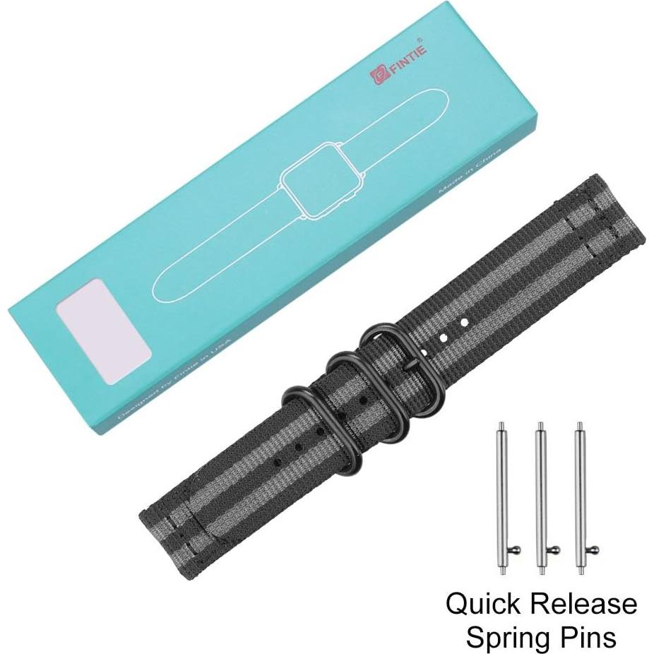 Banda de Nylon Fintie para Samsung Galaxy Watch 46mm 22mm