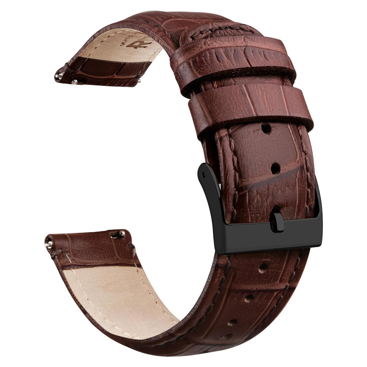 Correa de Reloj de Cuero Ritche 20mm para Samsung Galaxy