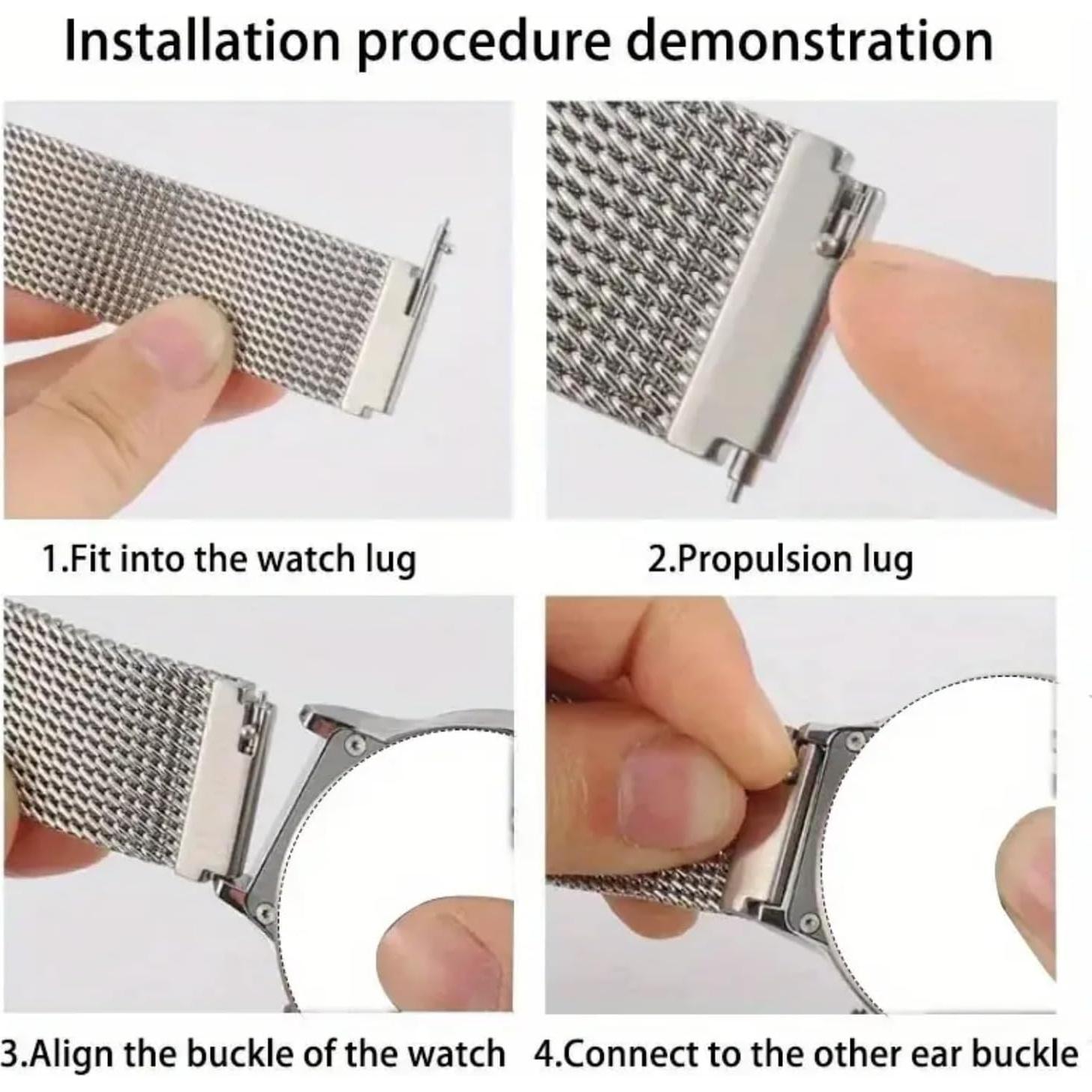 Pasadores de Resorte Rápida 20mm Olytop Acero Inoxidable 6PCS