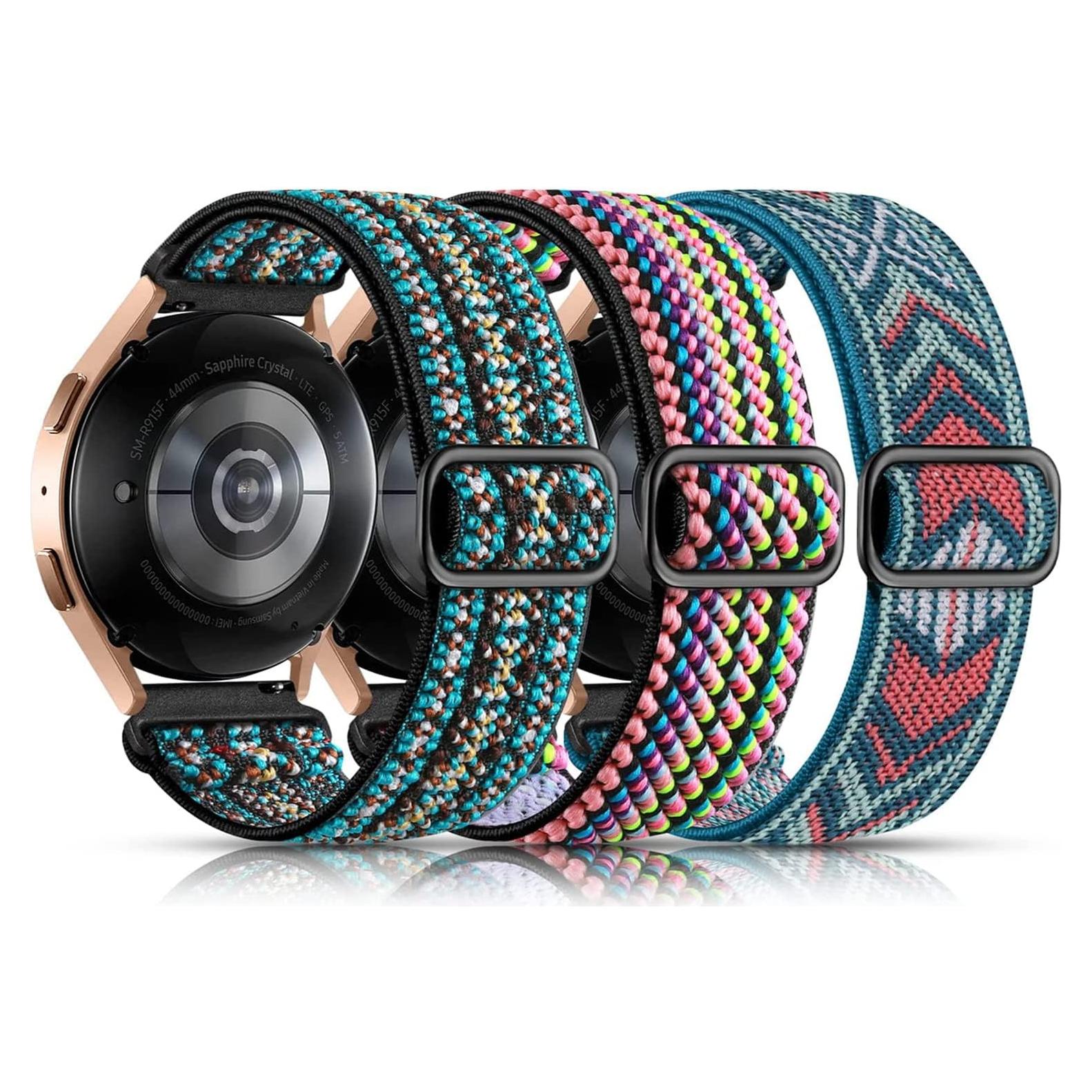 Bandas Elásticas Nylon Lerobo 20mm para Samsung Galaxy Watch