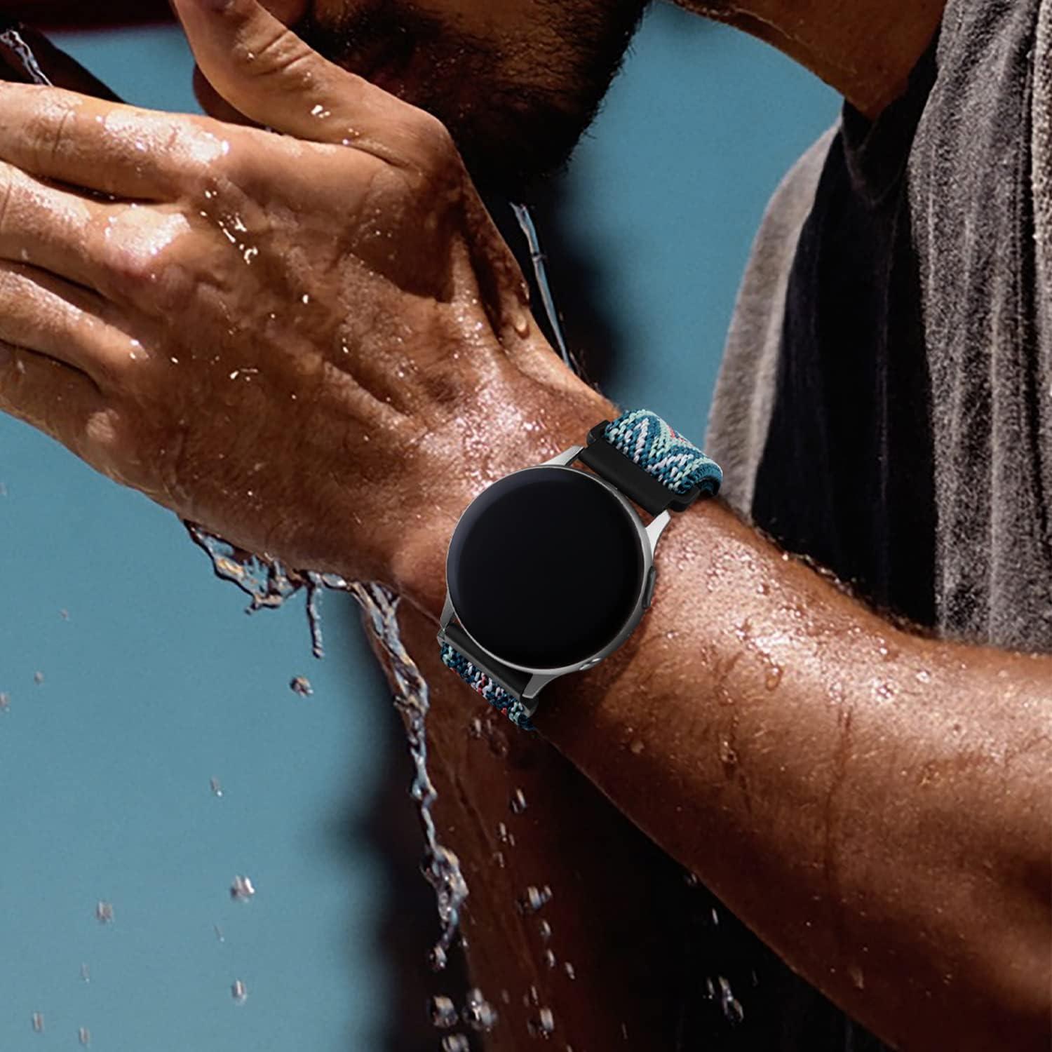 Bandas Elásticas Nylon Lerobo 20mm para Samsung Galaxy Watch