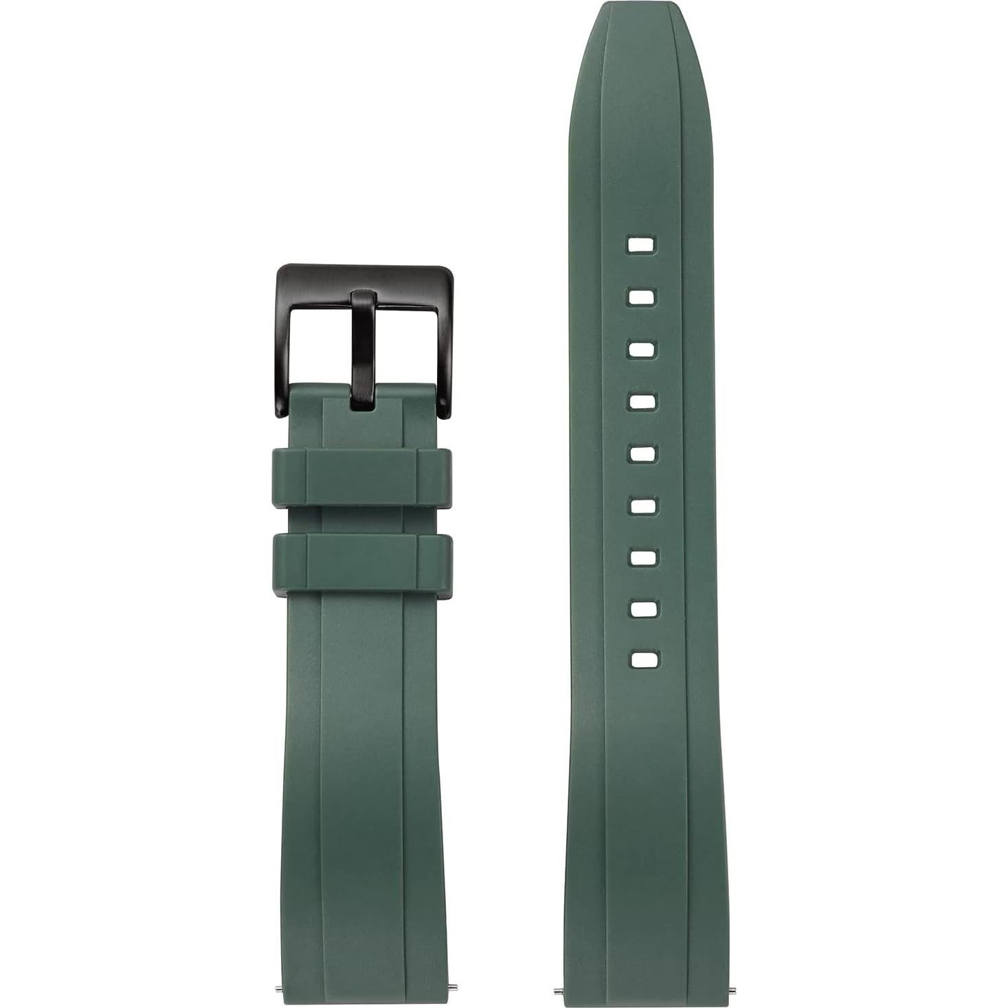 Correa de Reloj Silicona WOUKUP 18mm 19mm 20mm 21mm 22mm 24mm