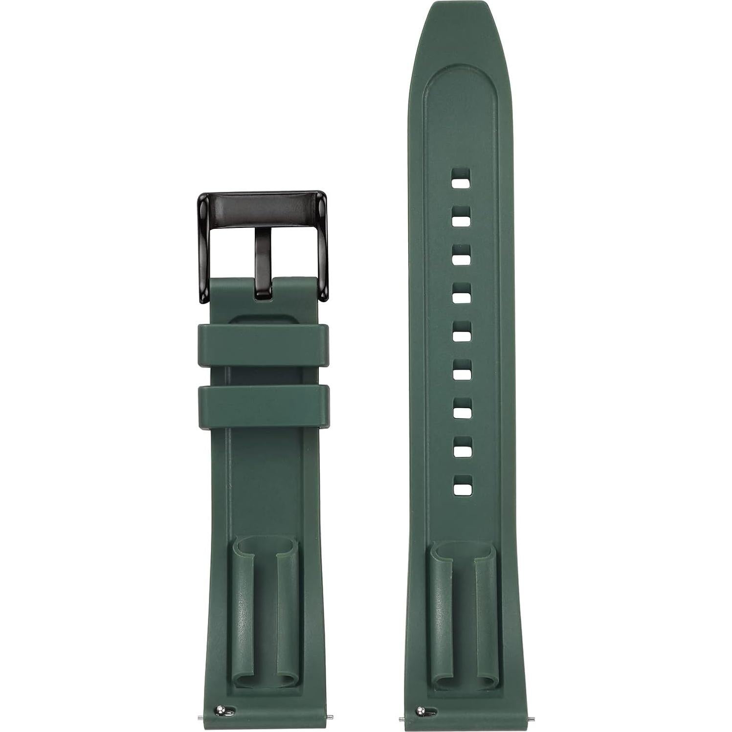 Correa de Reloj Silicona WOUKUP 18mm 19mm 20mm 21mm 22mm 24mm