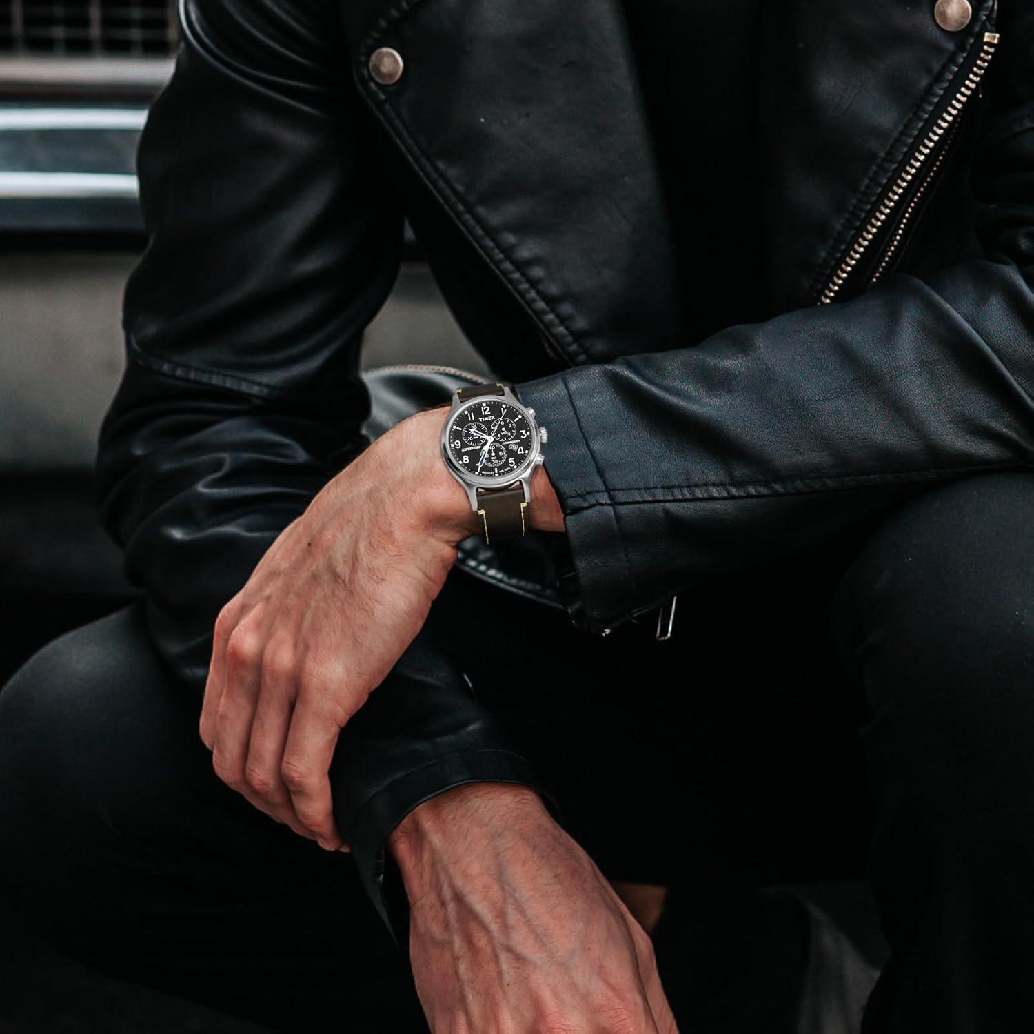 Correa de Reloj de Cuero 22mm RBIPO con Liberación Rápida