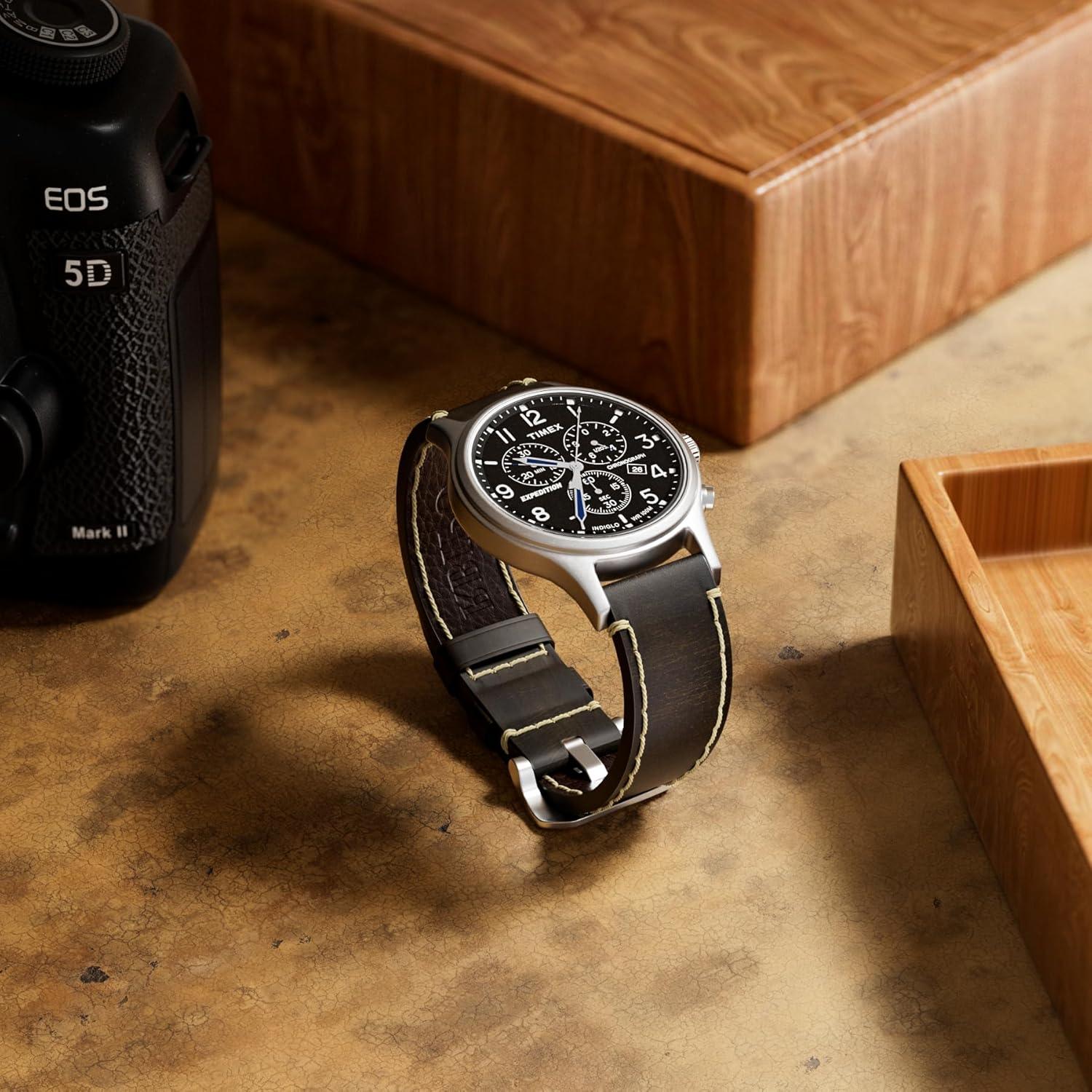 Correa de Reloj de Cuero 22mm RBIPO con Liberación Rápida