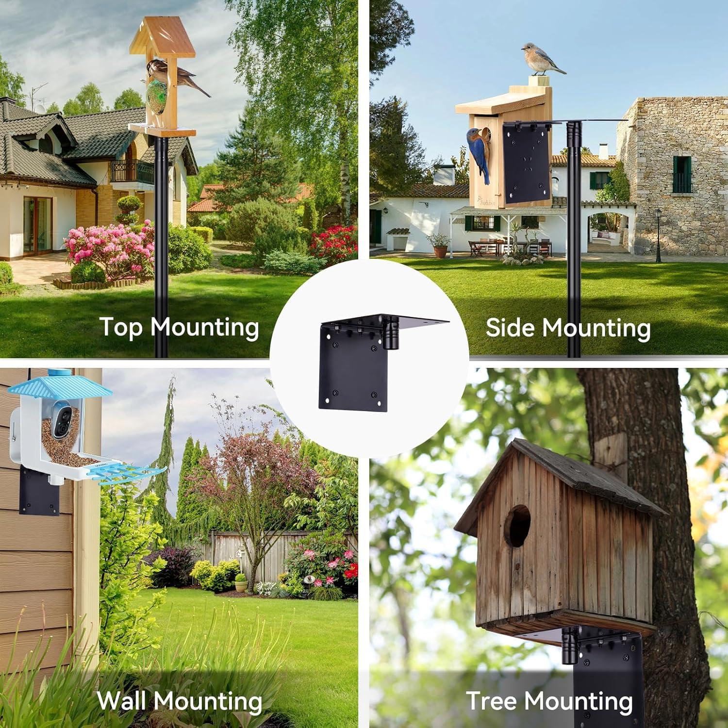 Poste para Comedero de Aves LOPANNY 276,86 cm Ajustable