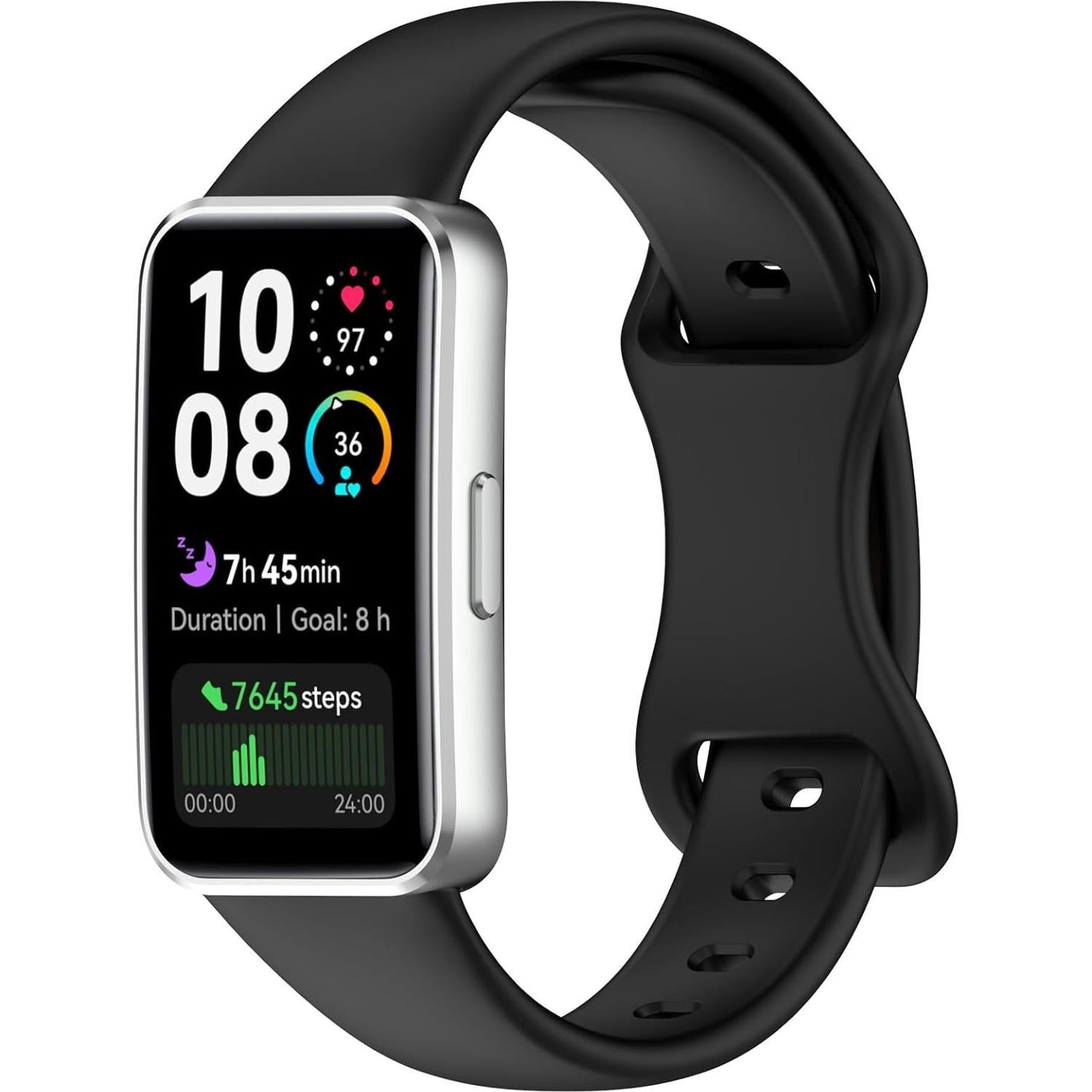 Correa de Silicona Ajustable AWADUO para Huawei Band 10/9/8