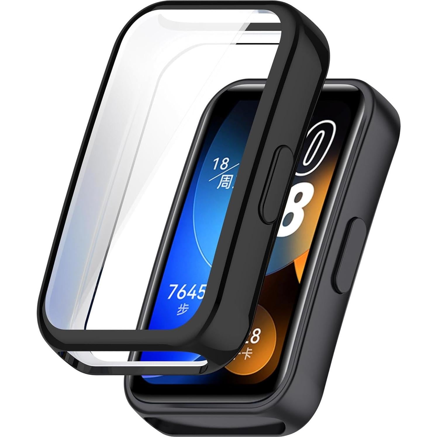 Funda Protectora TPU LOKEKE para Huawei Band 10/9/8 Negra