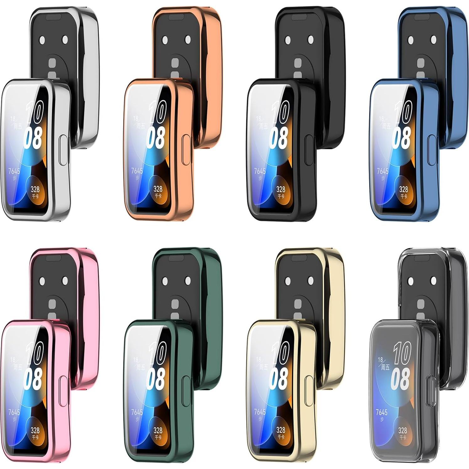 Funda Protectora TPU LOKEKE para Huawei Band 10/9/8 Negra