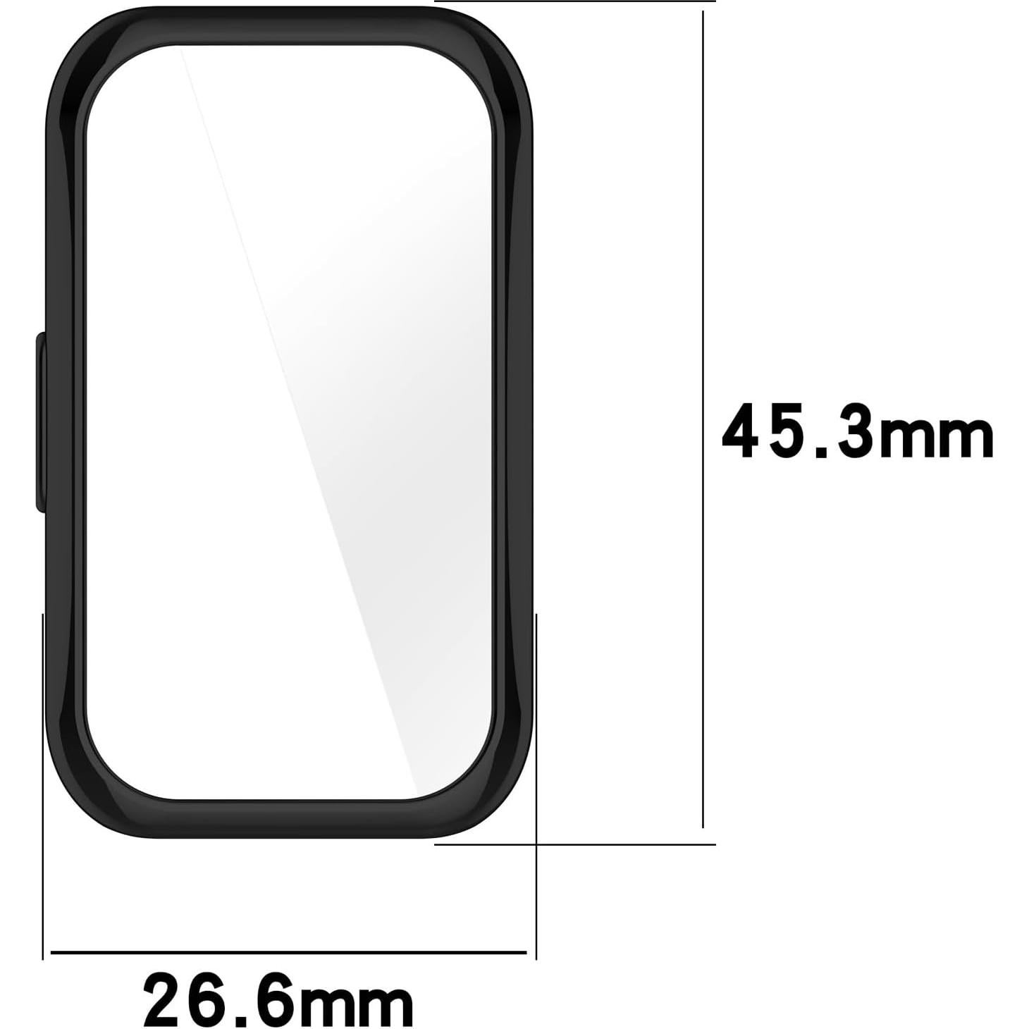 Funda Protectora TPU LOKEKE para Huawei Band 10/9/8 Negra