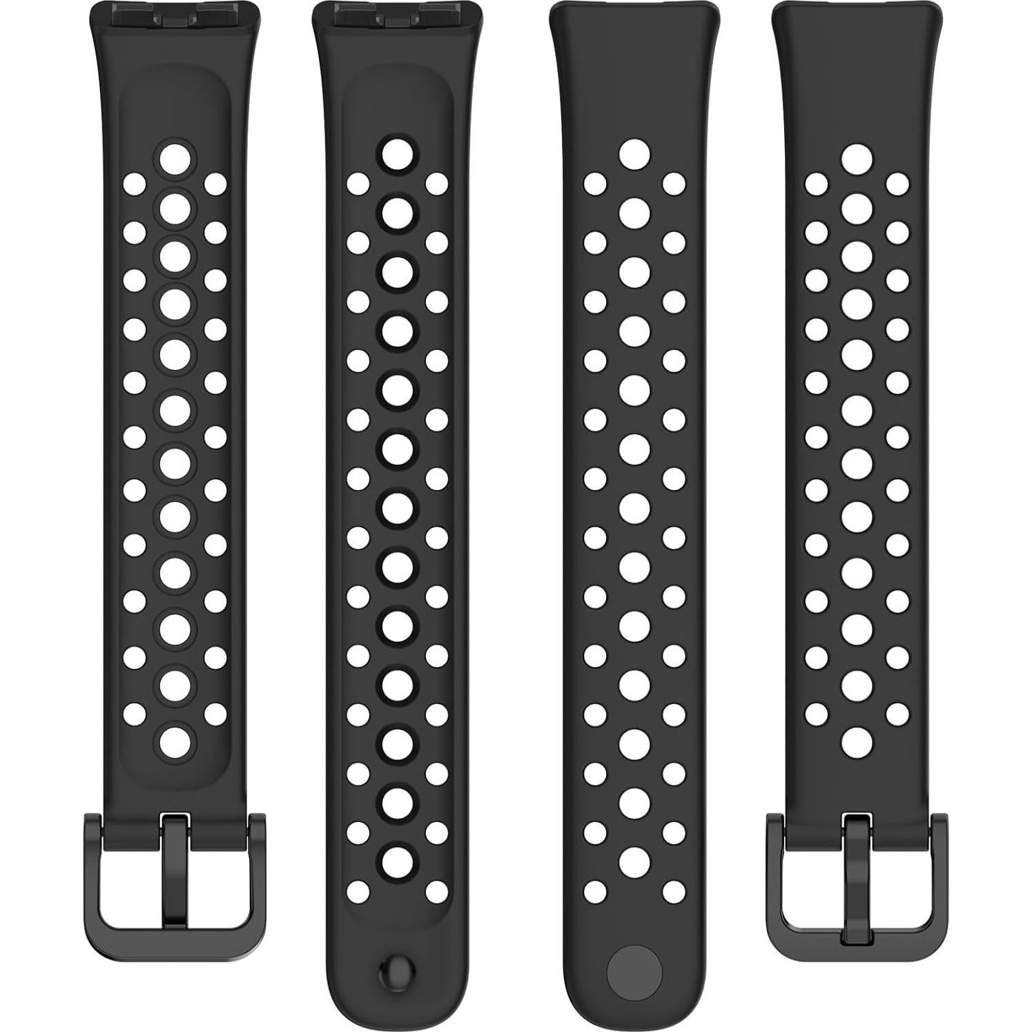 Correa de Silicona LOKEKE para Huawei Band 10/9/8 - Negro