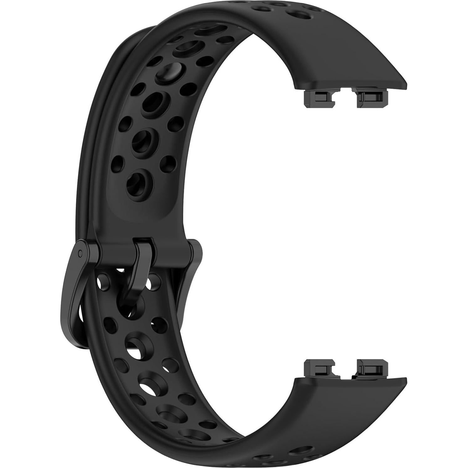 Correa de Silicona LOKEKE para Huawei Band 10/9/8 - Negro