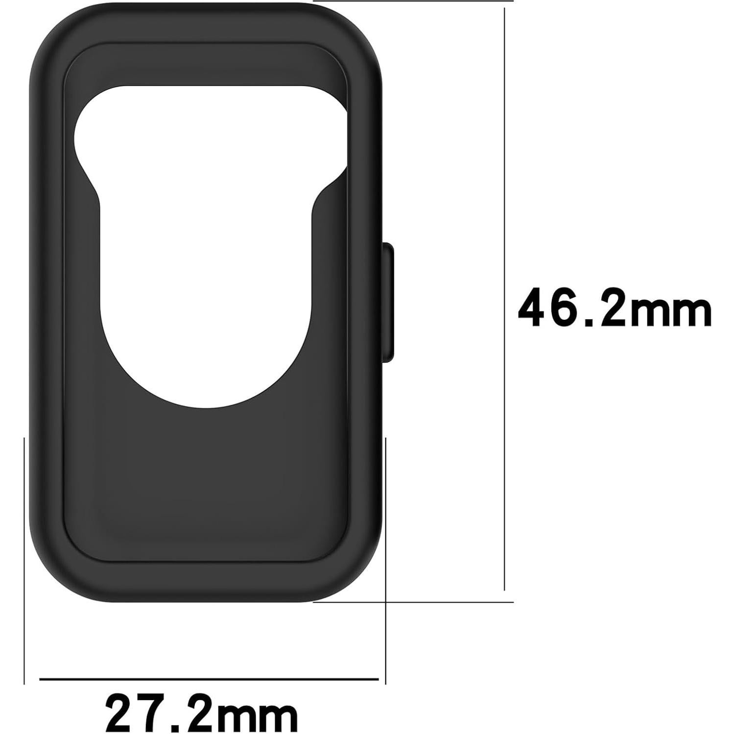 Funda Protectora Silicona AWADUO para Huawei Band 10/9/8 Negra