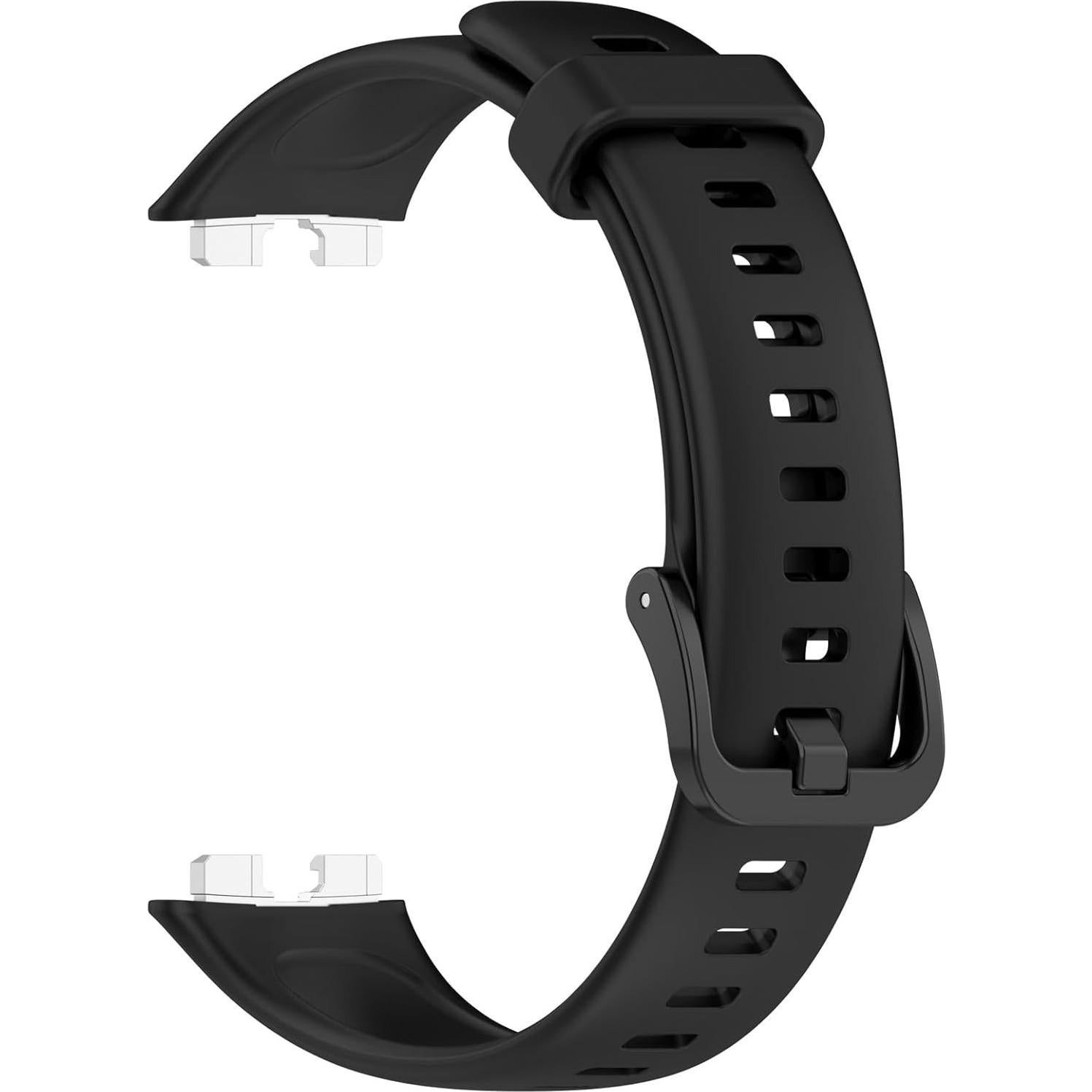 Correa de Silicona MOTONG para Huawei Band 10/9/8 - Negro