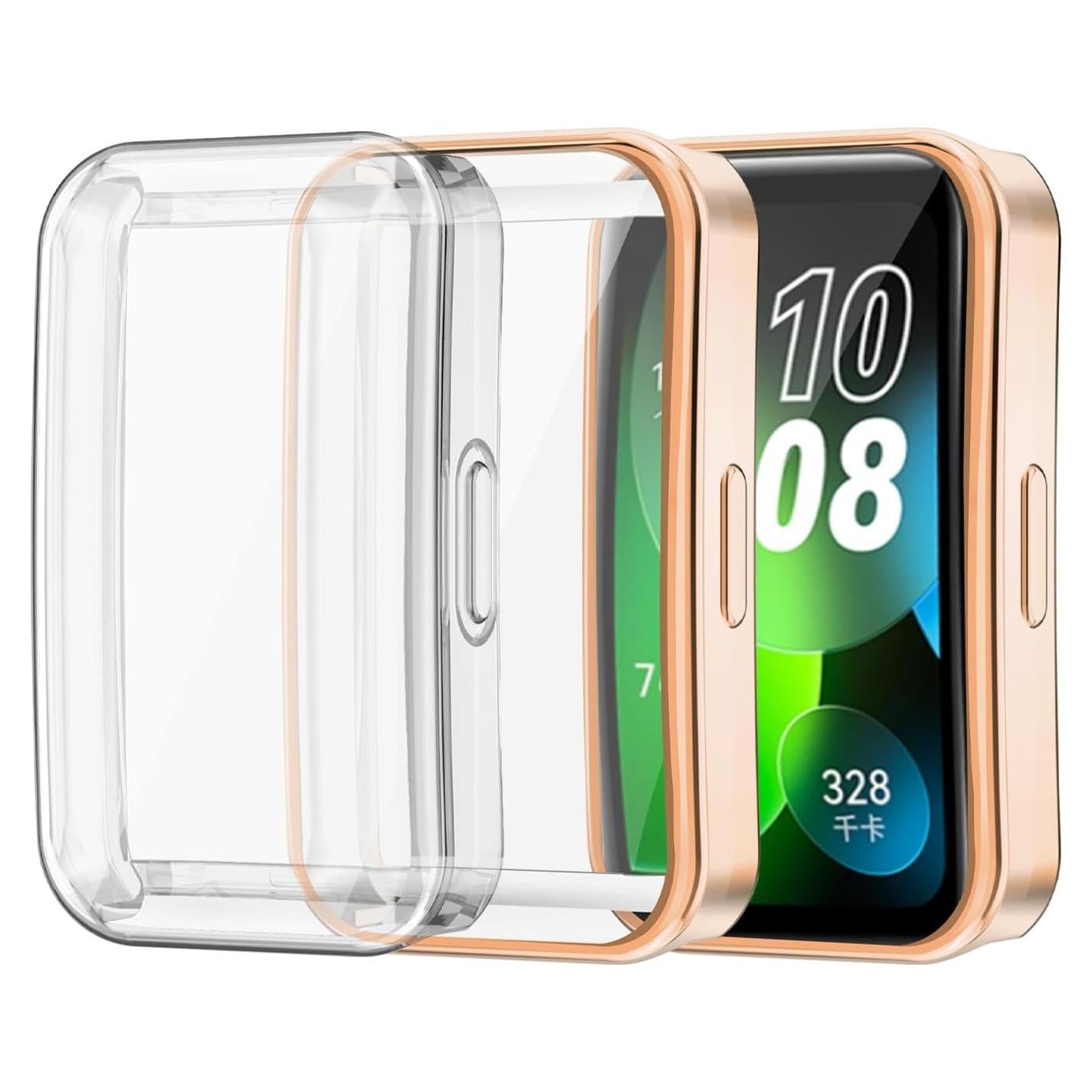 Funda Protectora TPU para Huawei Band 8 - 2 Paquetes