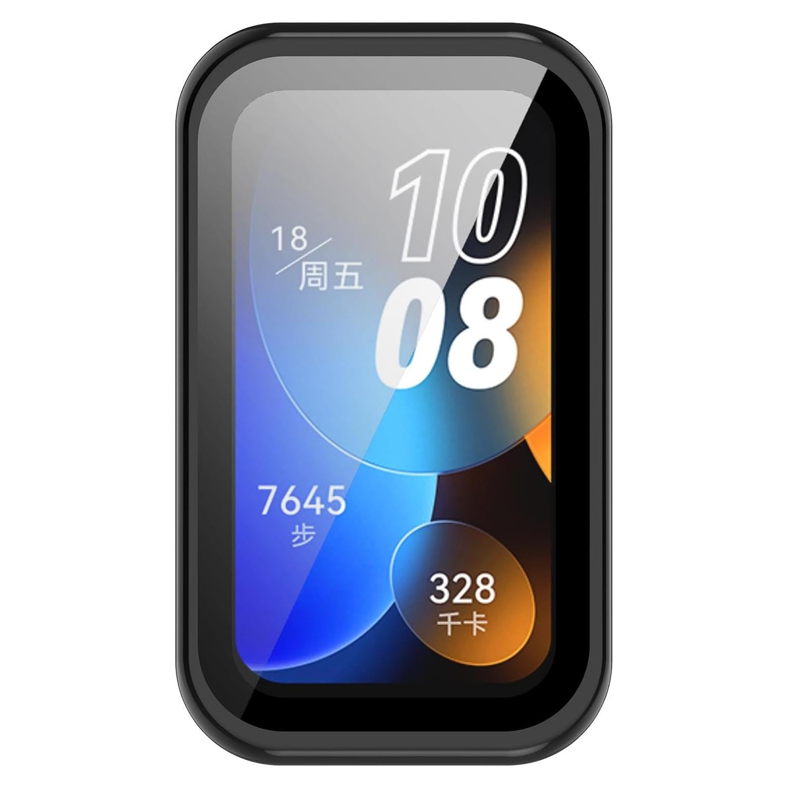 Funda Protectora LOKEKE para Huawei Band 10/9/8 con Vidrio Templado