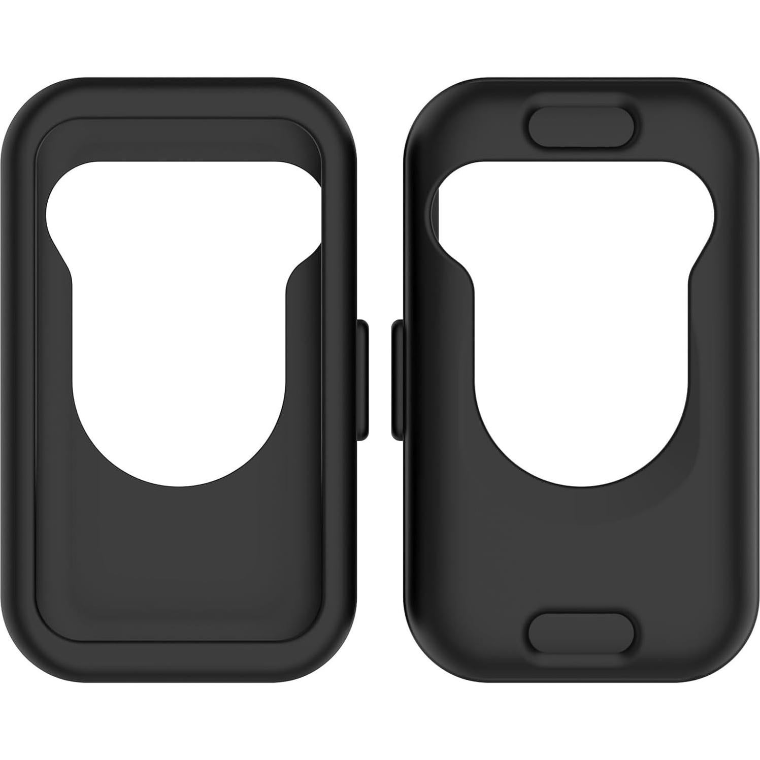 Funda Protectora Silicona MOTONG para Huawei Band 10/9/8 Negra