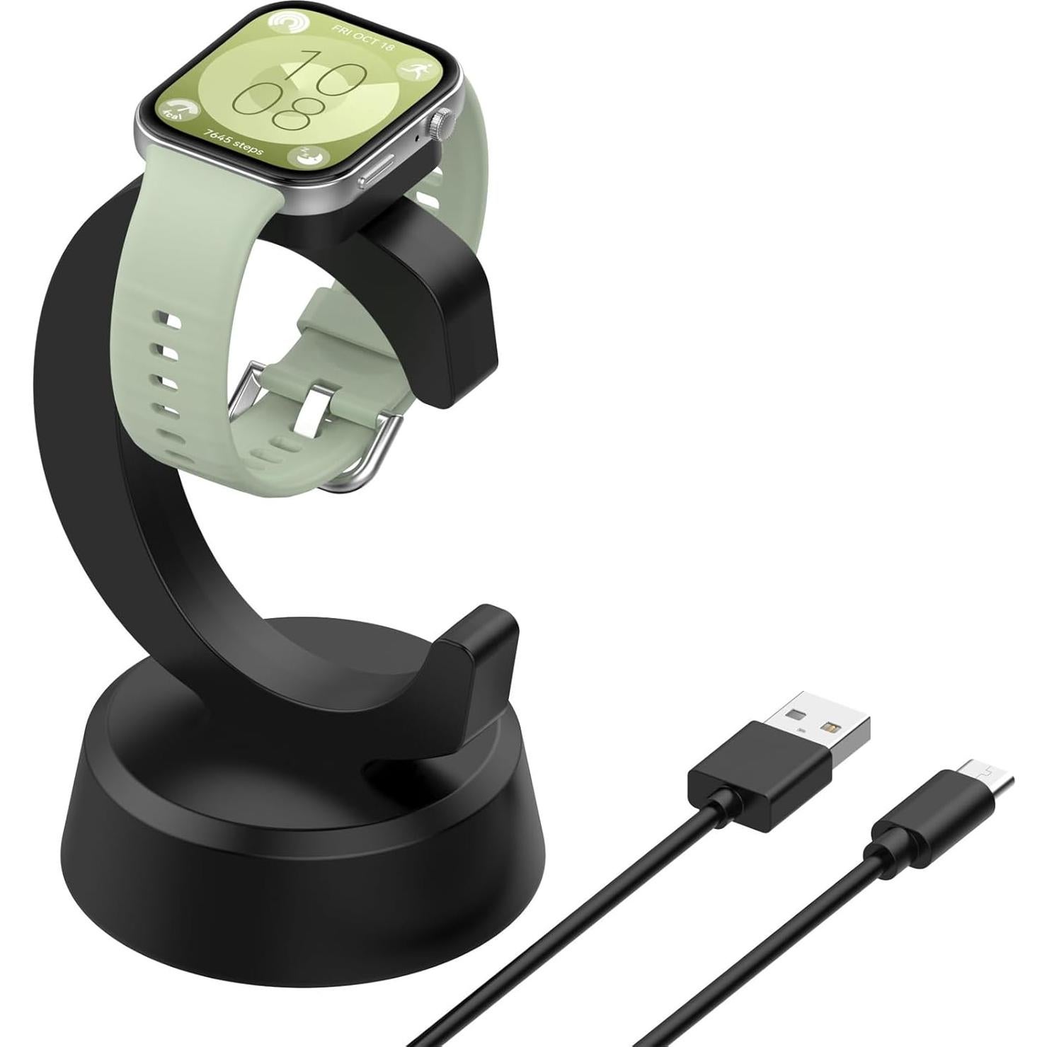 Cargador Inalámbrico MOTONG USB Tipo C para Huawei Band 10/9/8/7