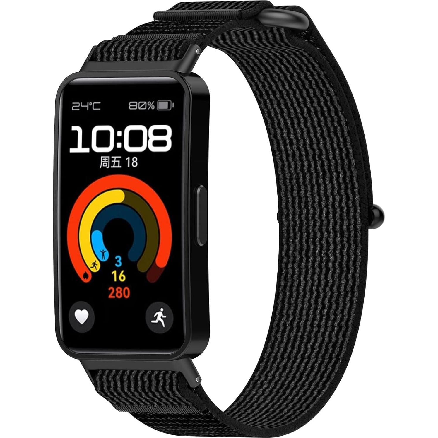 Correa de Repuesto LOKEKE para Huawei Band 10/9/8 Nylon