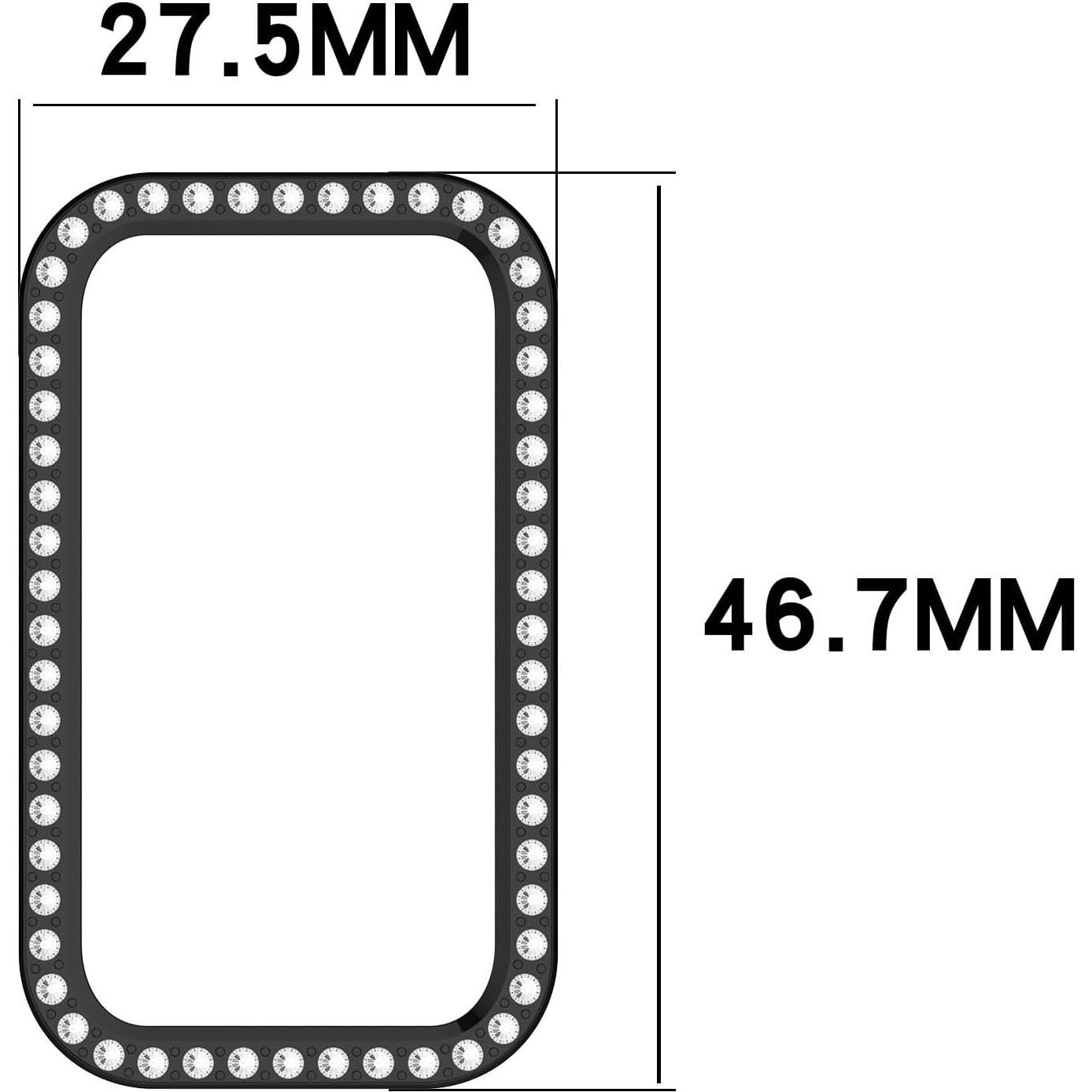 Funda Protectora AWADUO para Huawei Band 10/9/8 - Negro