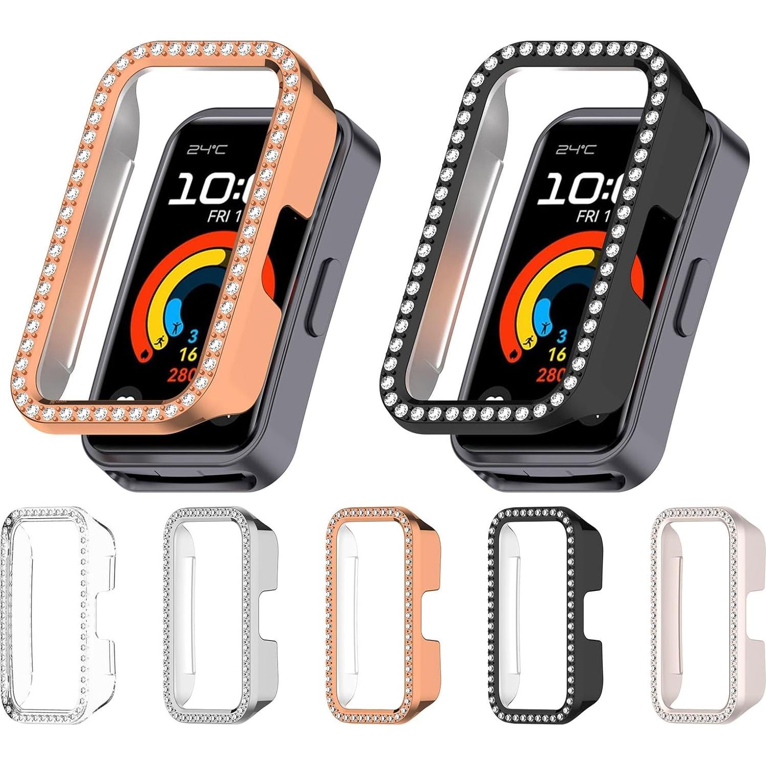 Funda Protectora AWADUO para Huawei Band 10/9/8 - Negro