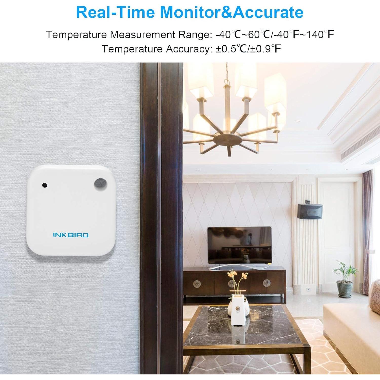 Termómetro Inteligente Inkbird TH2 Bluetooth - Solo Temperatura