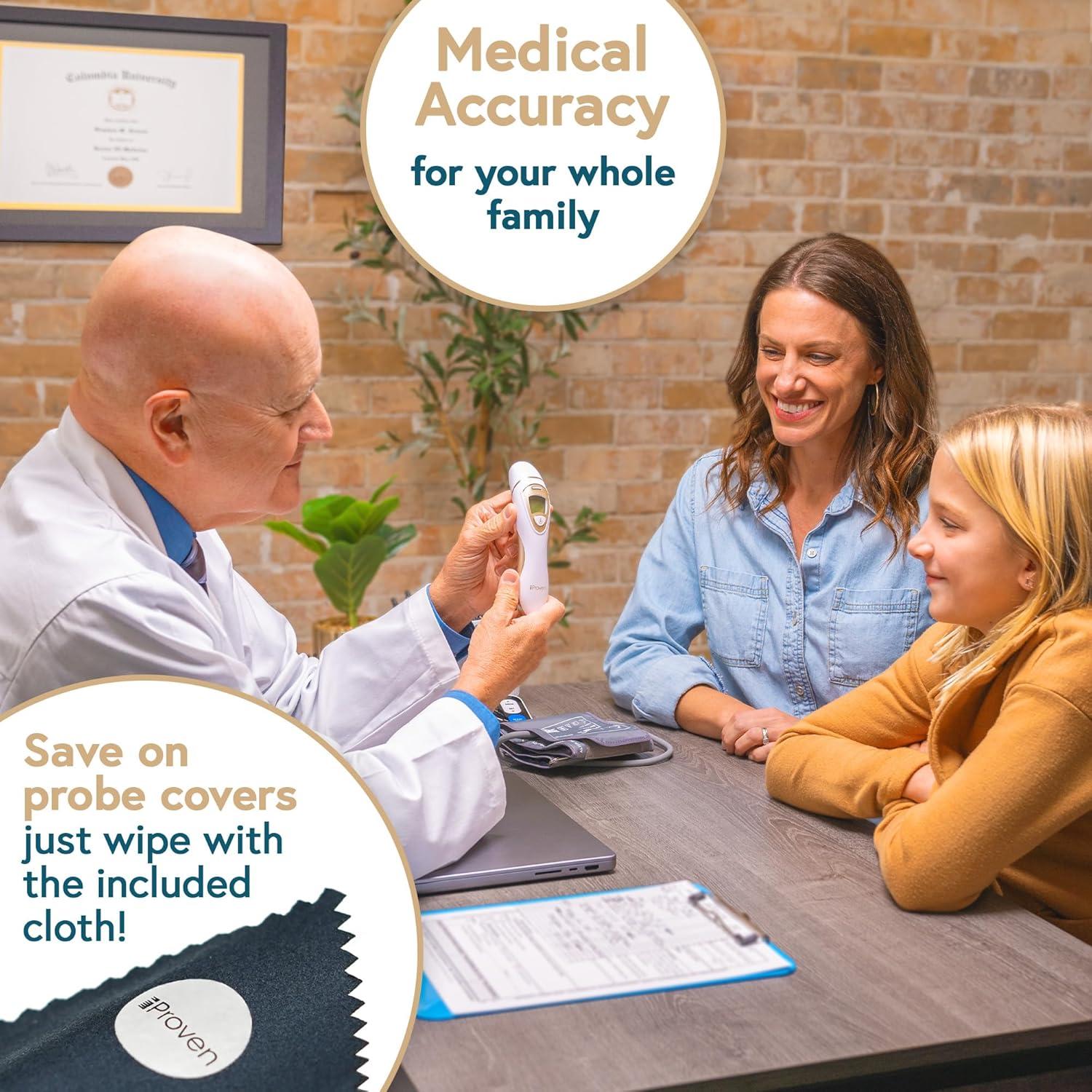 Termómetro Digital Infrarrojo iProvèn Pro Series 19x6.8 cm