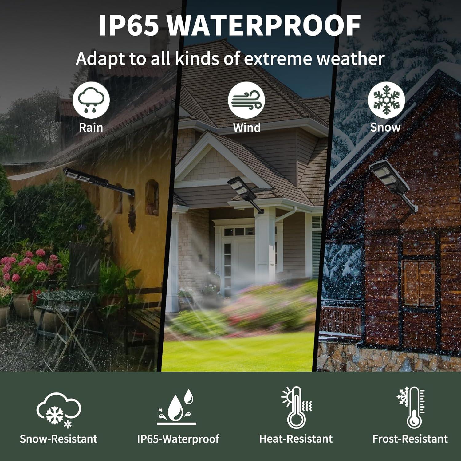 Luces Solares LED Lendro DLS-BM001 10000 Lúmenes 2 Pzs