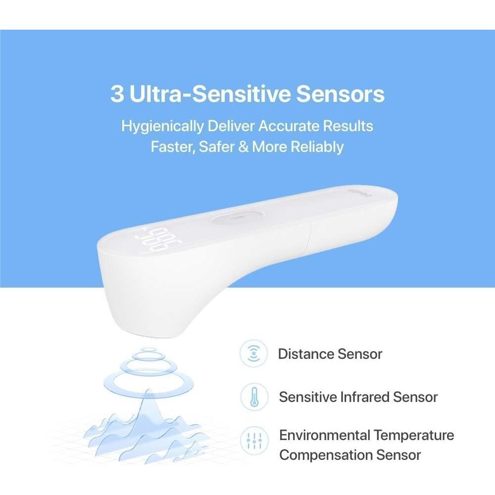 Termómetro Infrarrojo Sin Contacto iHealth PT3 para Todos