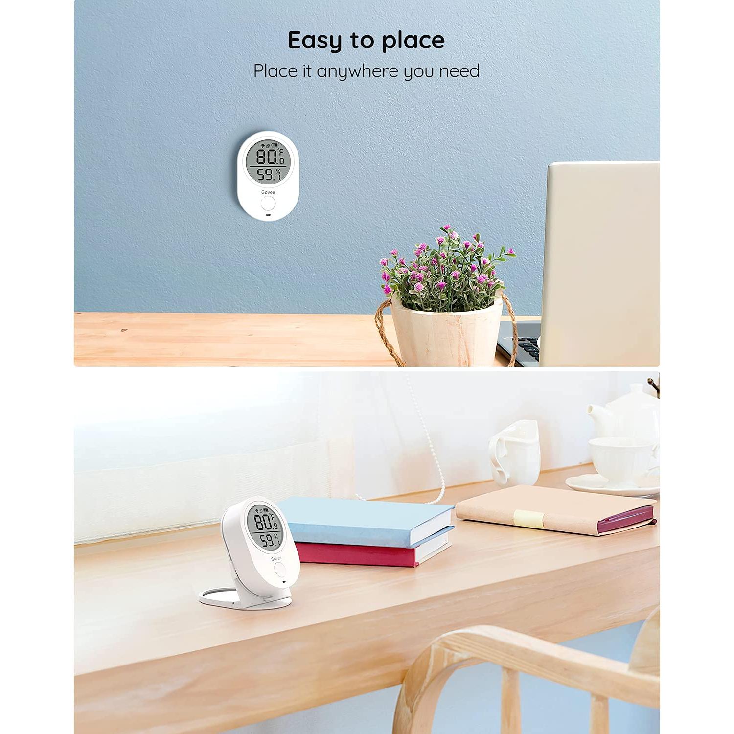 Termómetro Higrómetro WiFi Govee H5051, Sensor de Temperatura y Humedad