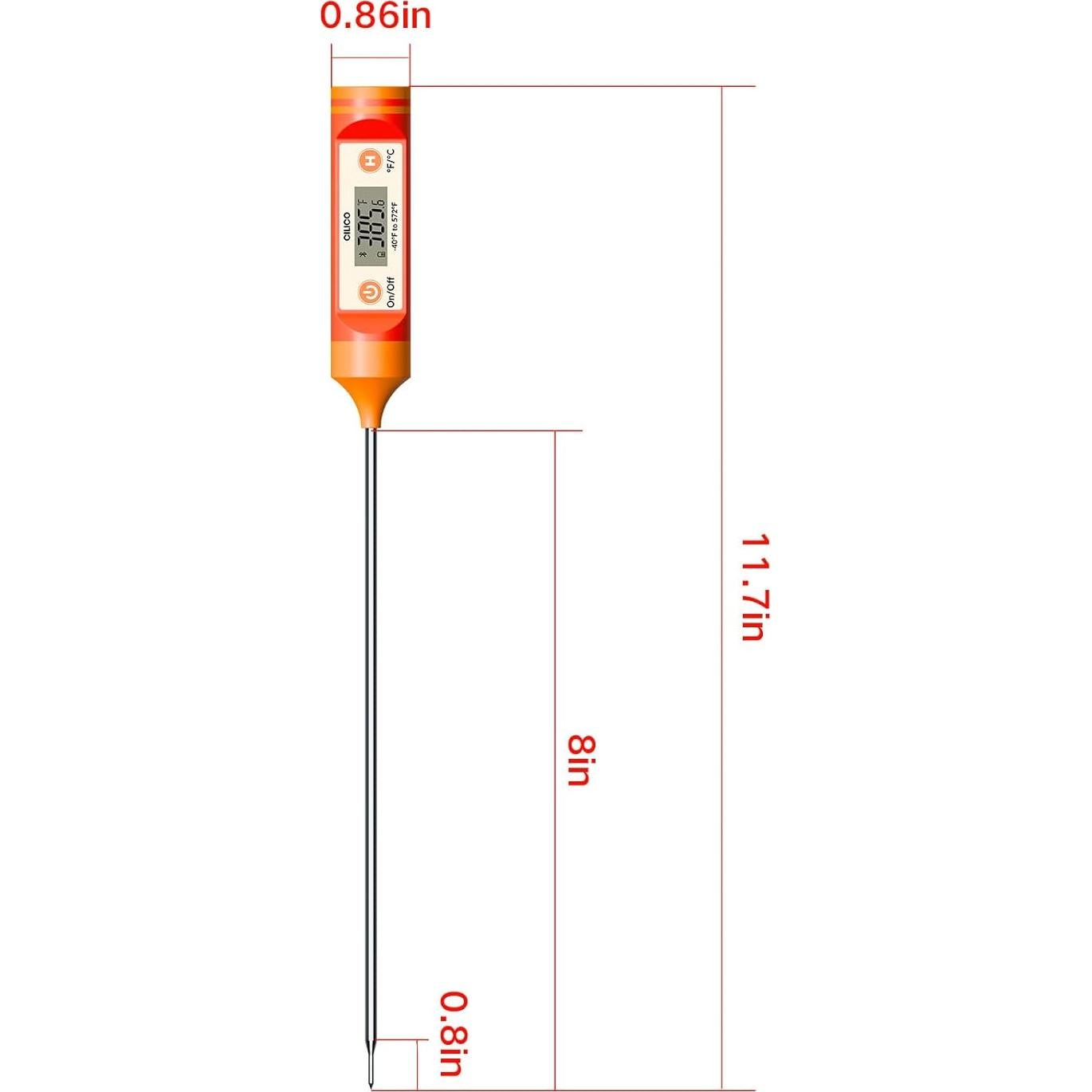 Termómetro Digital Bluetooth CILICO CT180-BT 20 Preajustes