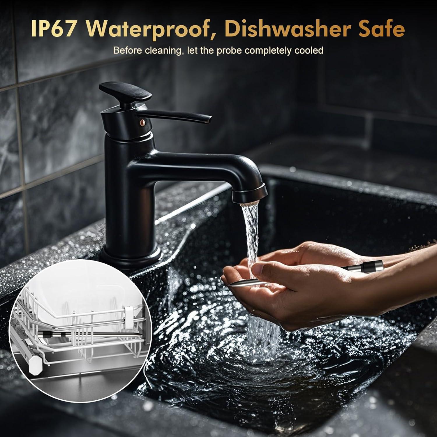 Termómetro de Carne Inalámbrico TempGrill BQ50 con Sonda 5mm