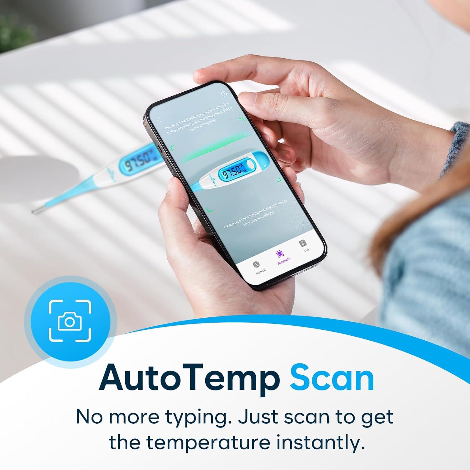 Termómetro Basal Digital Easy@Home EBT-100B Alta Precisión