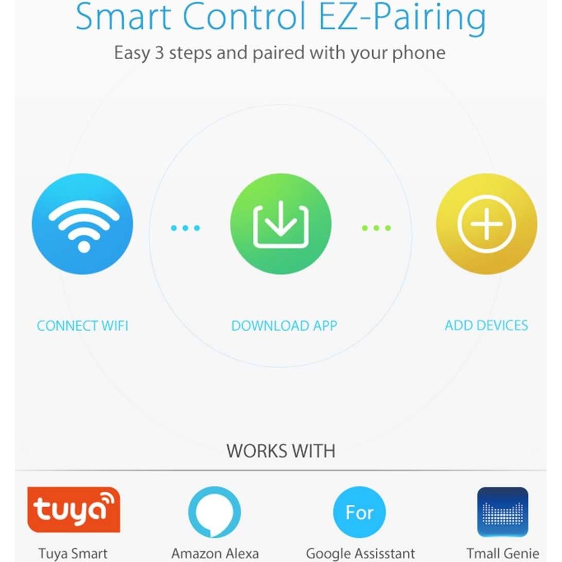 Termómetro Higrómetro WiFi KIMPOK 4 en 1 con Alertas