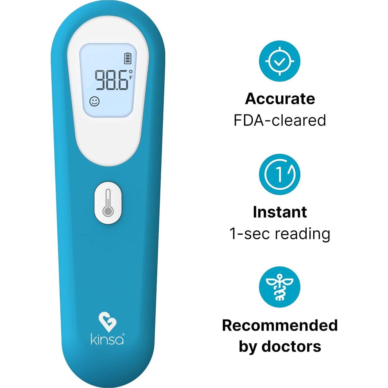 Termómetro Digital Kinsa QuickScan Sin Contacto para Todos