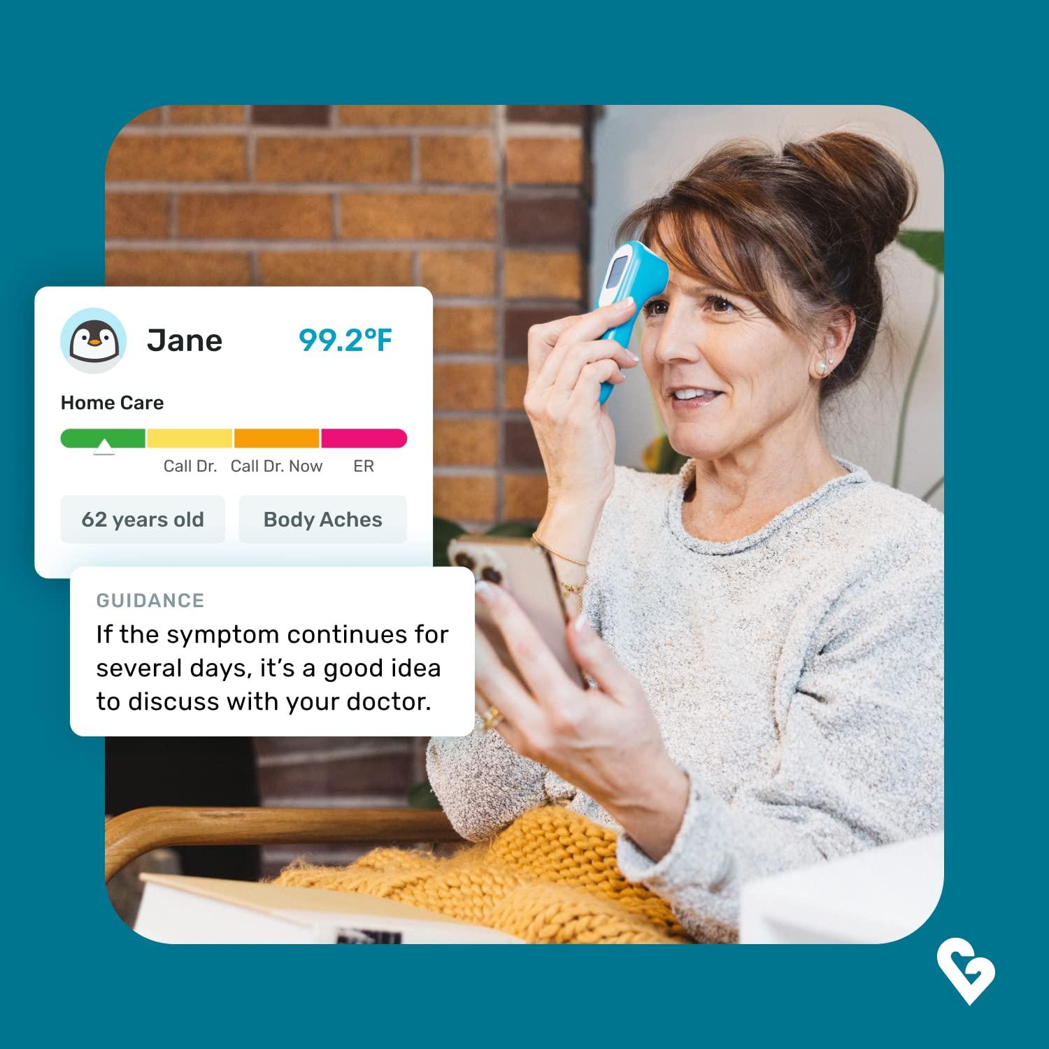 Termómetro Digital Kinsa QuickScan Sin Contacto para Todos