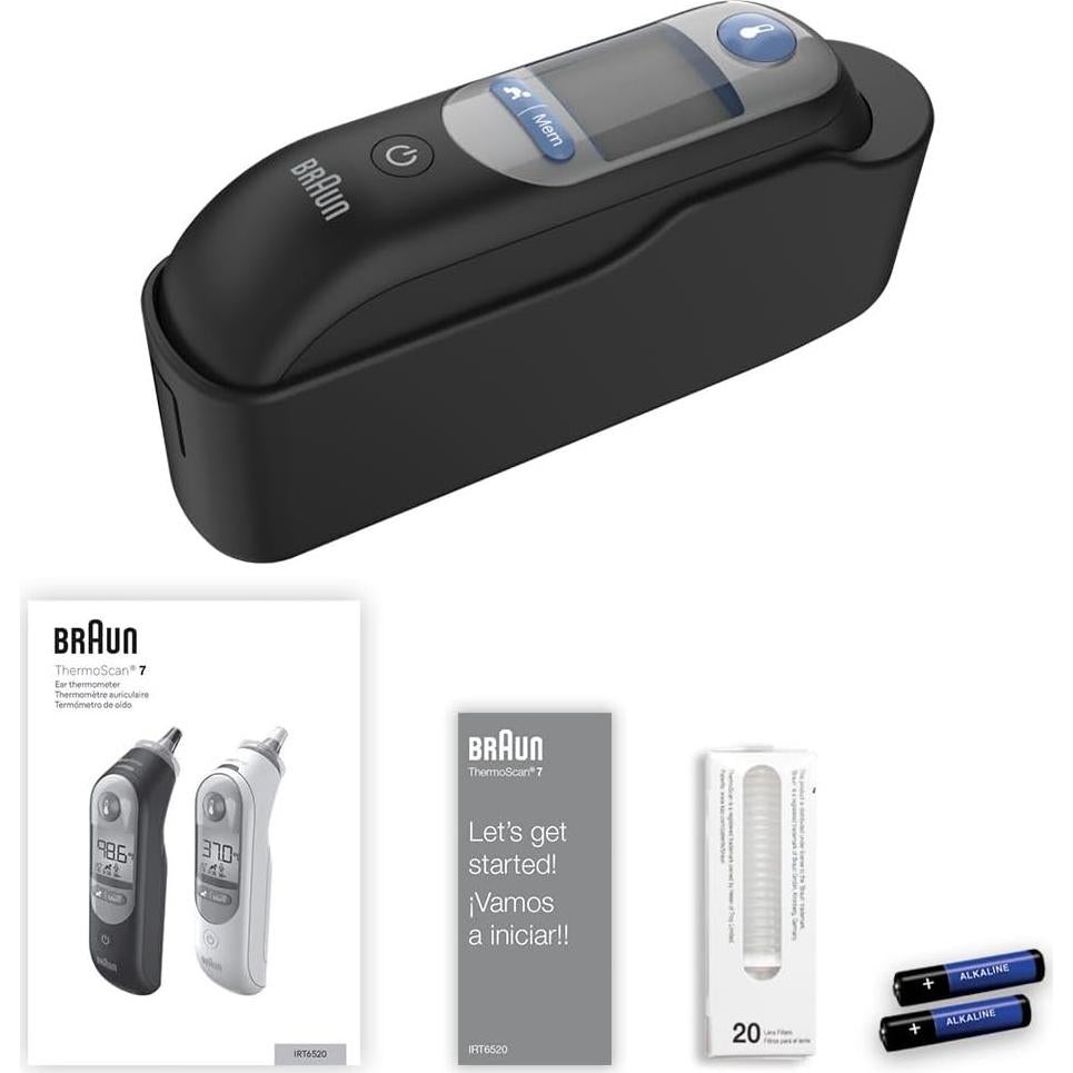 Termómetro Digital de Oído Braun ThermoScan 7 - Precisión por Edad
