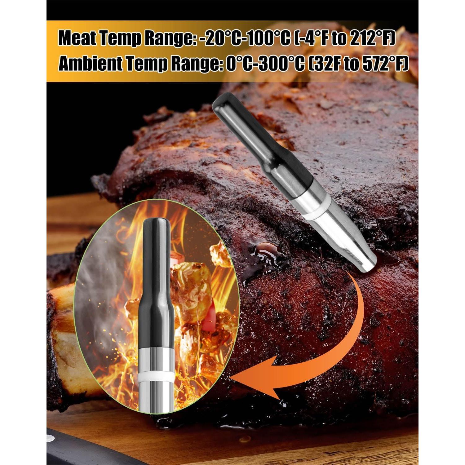 Termómetro de Carne Inalámbrico SekiFitment con Sonda 5.5mm