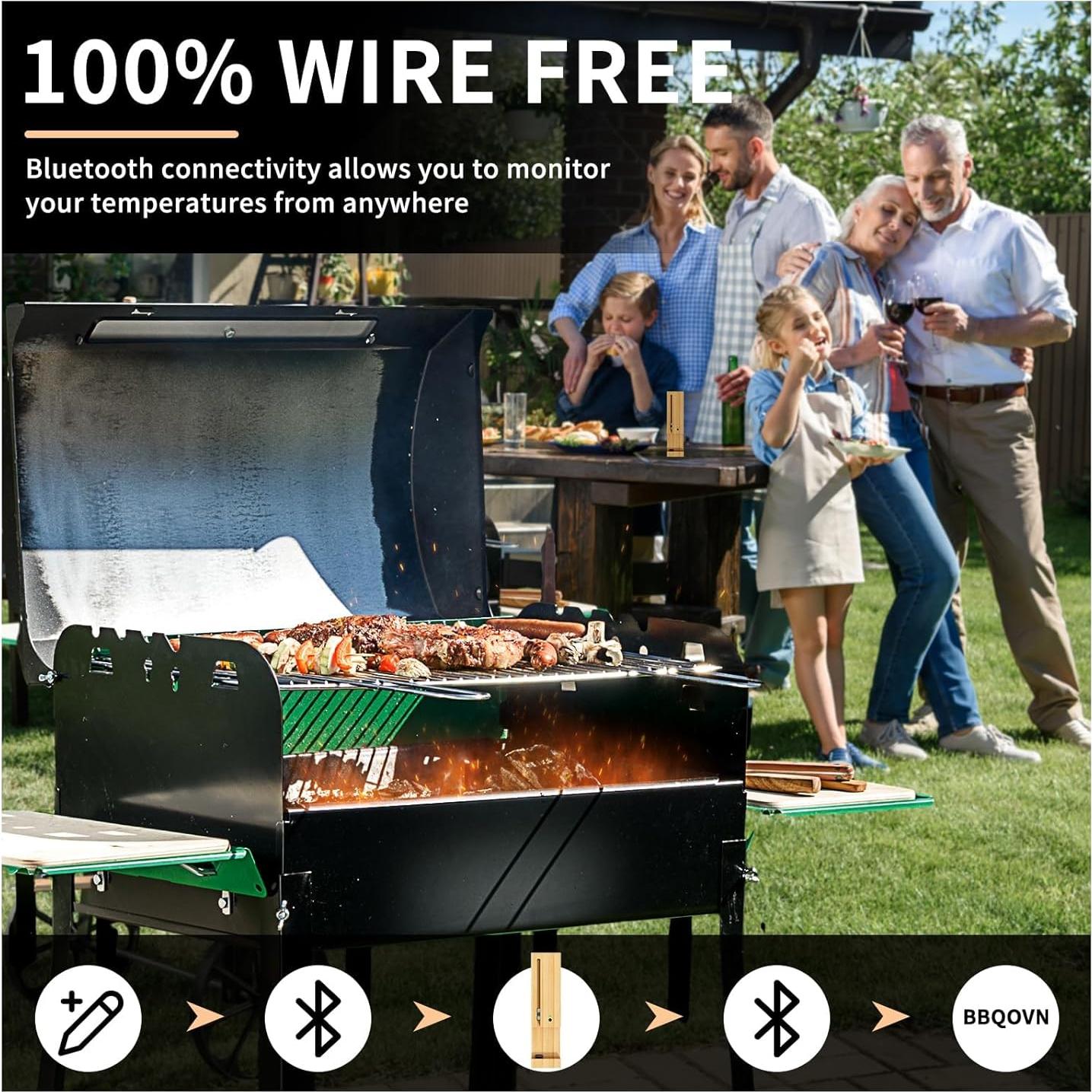 Termómetro de Carne Inalámbrico Btclink BBQ-03 Bluetooth