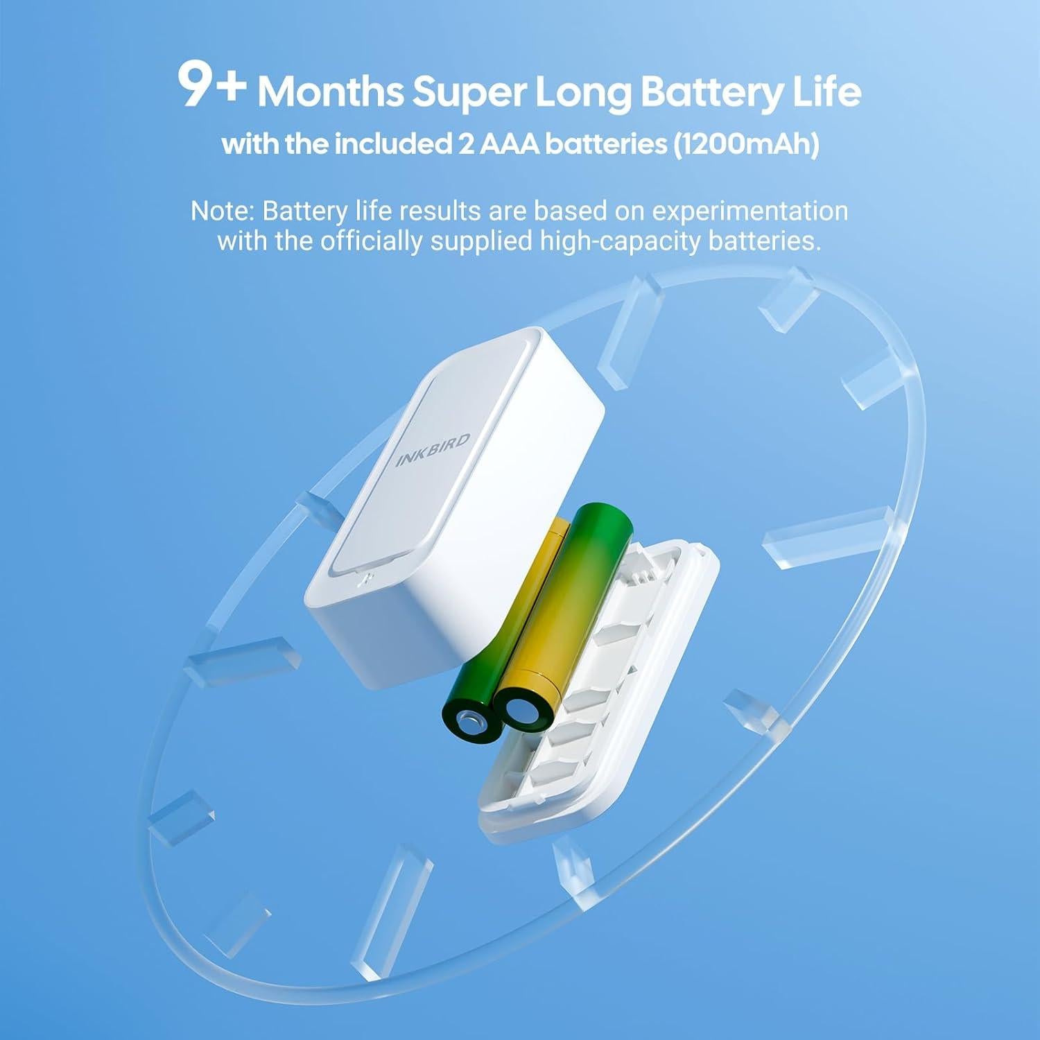 Higrómetro Termómetro WiFi Inkbird con Sensor Suizo 3 Pzs