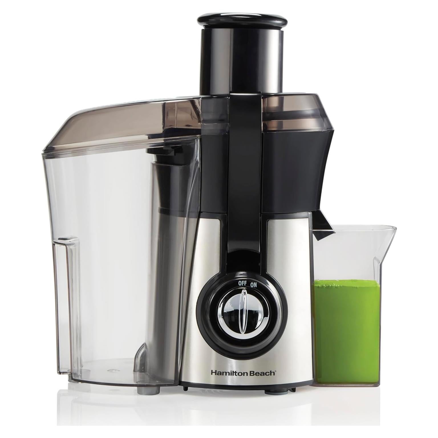 Extractor de Jugo Hamilton Beach 800W Gran Boca 7,62cm