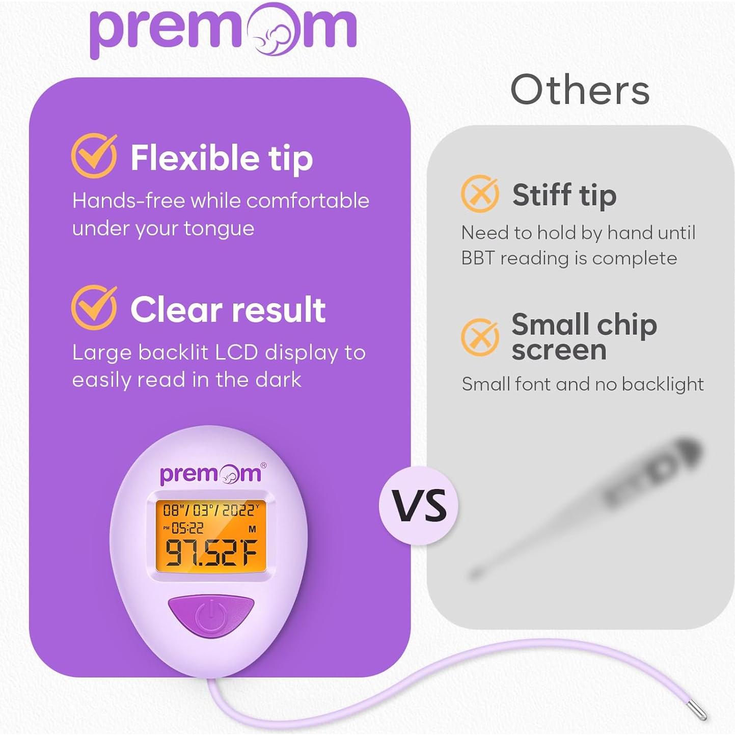 Termómetro Basal Digital Easy@Home EBT-380 con Bluetooth