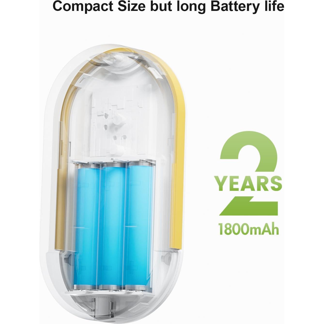 Termómetro Digital WiFi MOCREO H5 con 2 Sensores y Alarma