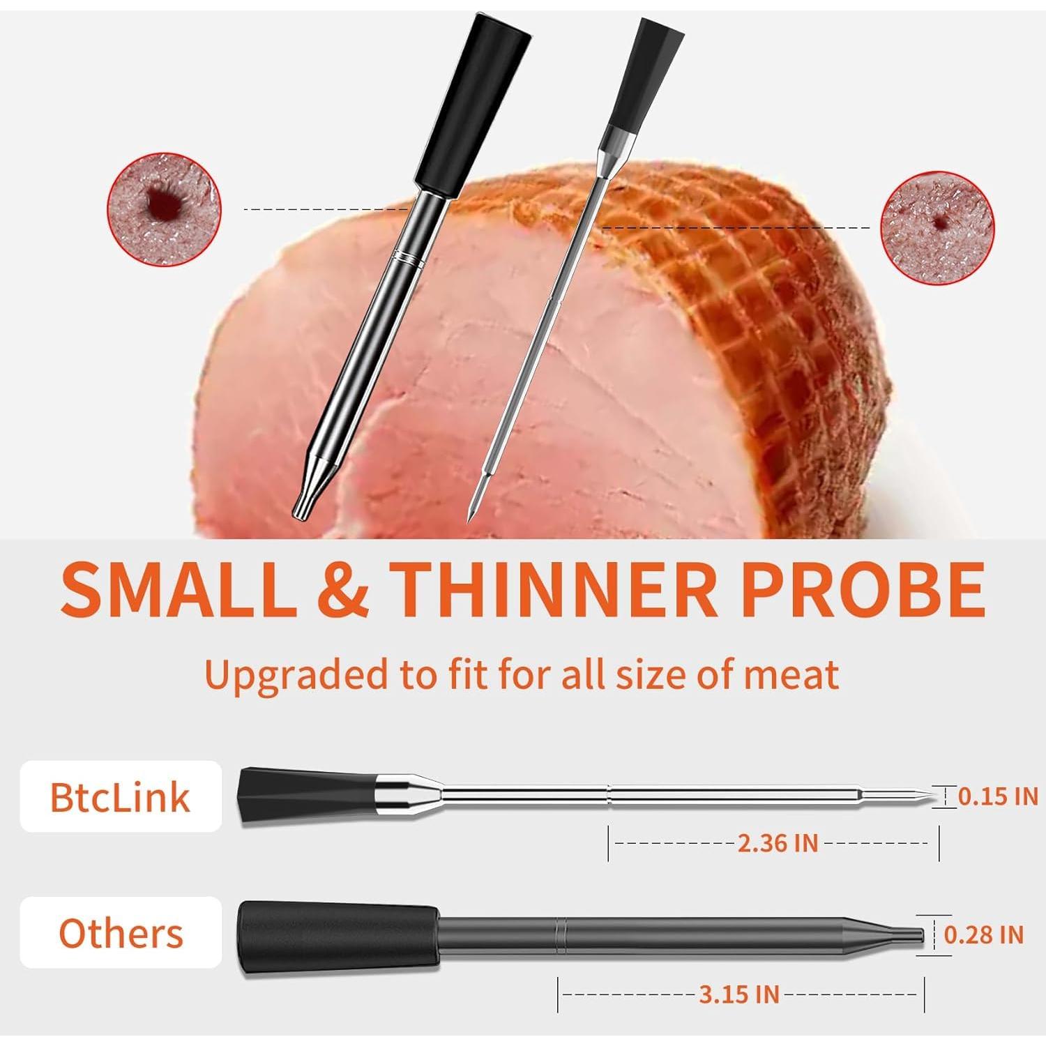 Termómetro de Carne Inalámbrico BBQOVN Bluetooth 777FT