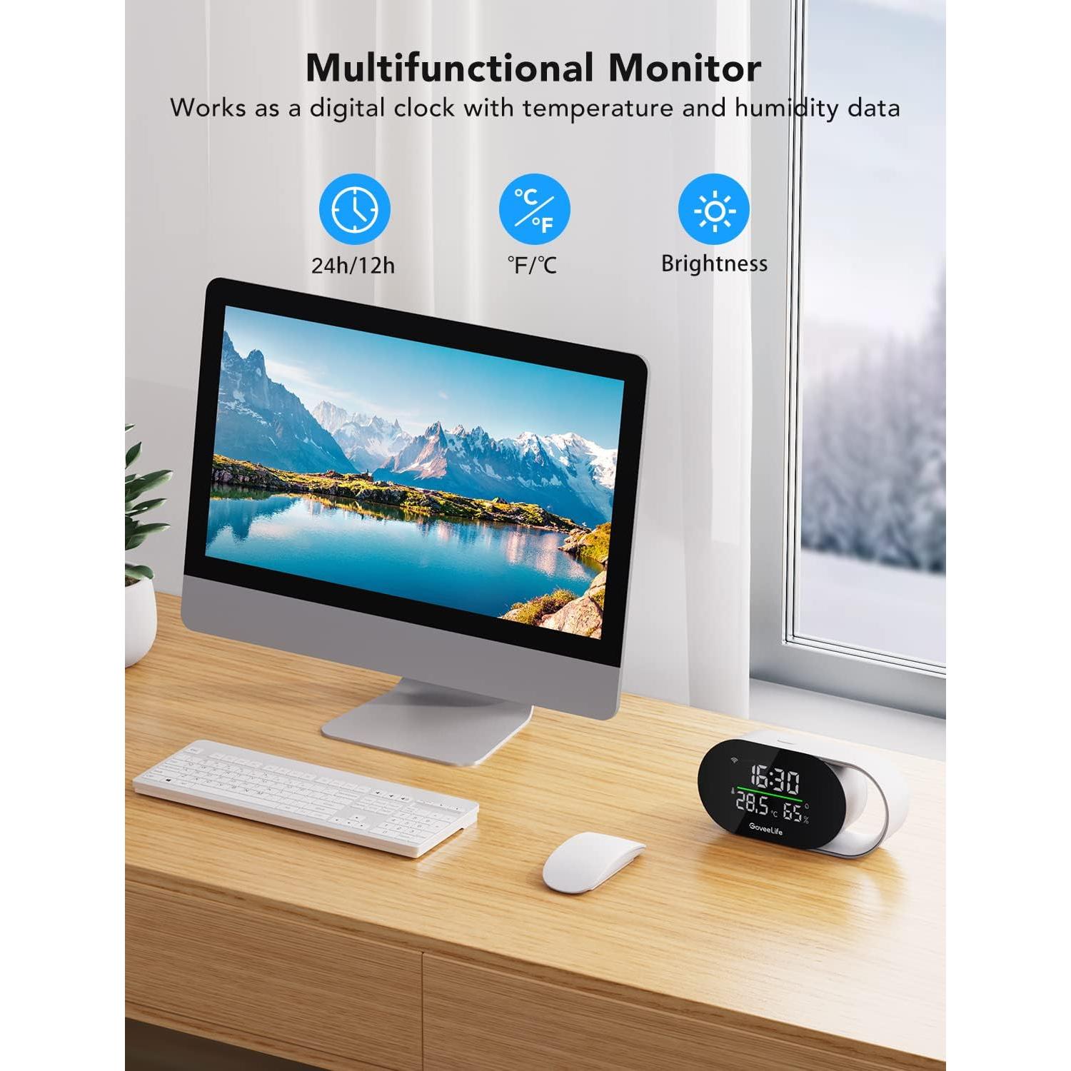 Monitor de Calidad del Aire GoveeLife H5106 con WiFi y PM2.5