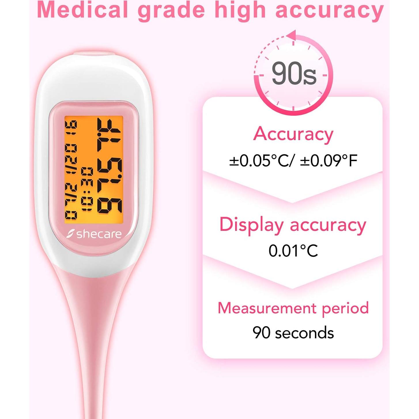 Termómetro Basal Inteligente Shecare para Ovulación