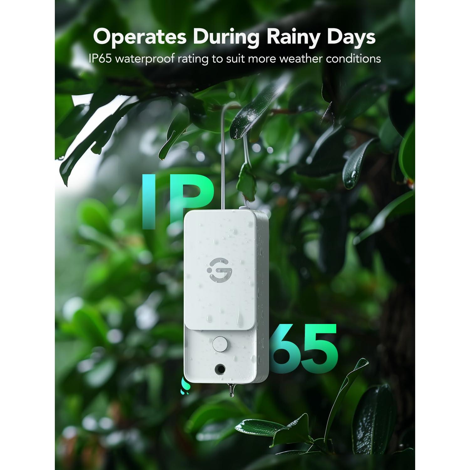 Termómetro Higrómetro Wi-Fi GoveeLife H5107 Interior Exterior