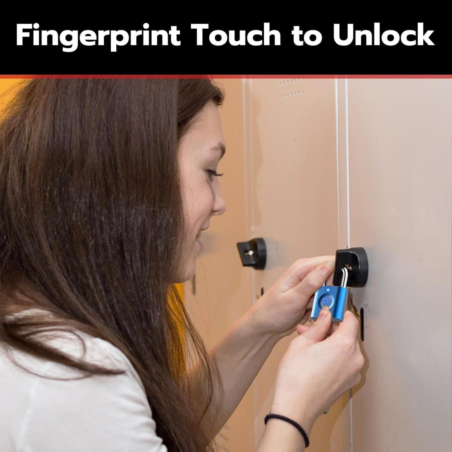 Candado Inteligente eLinkSmart Biometrico Paquete de 2