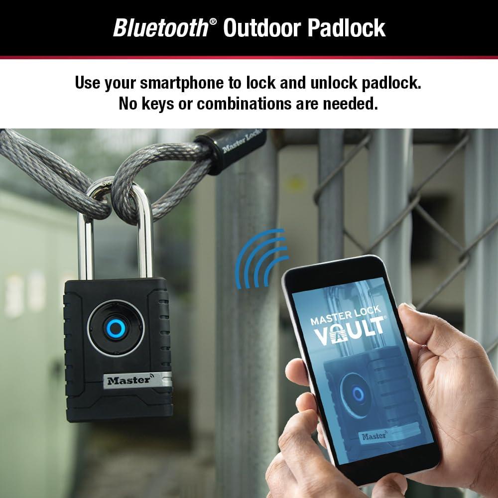 Candado Inteligente Bluetooth Master Lock 4401LHEC Negro